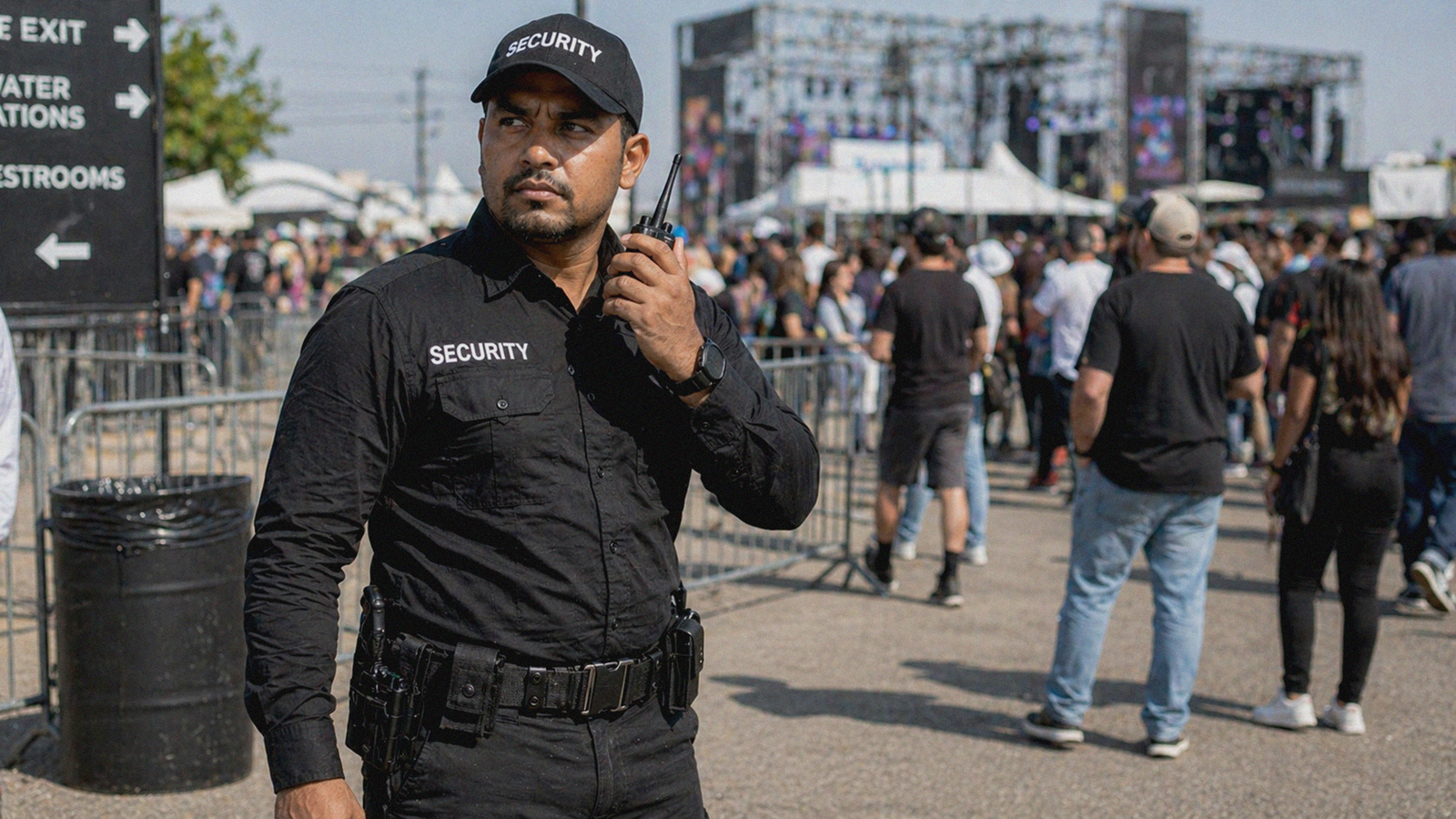Event security and crowd management